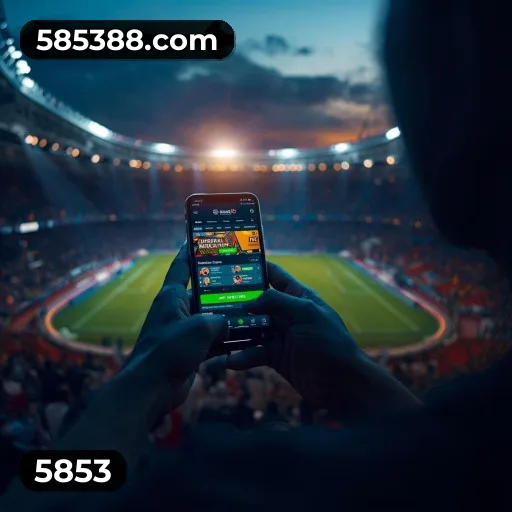 Aplicativo móvel 5853 para iOS e Android